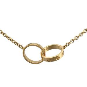 Cartier Baby Love Necklace 18K 18K Yellow Gold Ladies Cartier Used Cartier